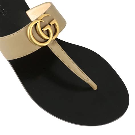 gucci flat sandals sale|gucci flat sandals price.